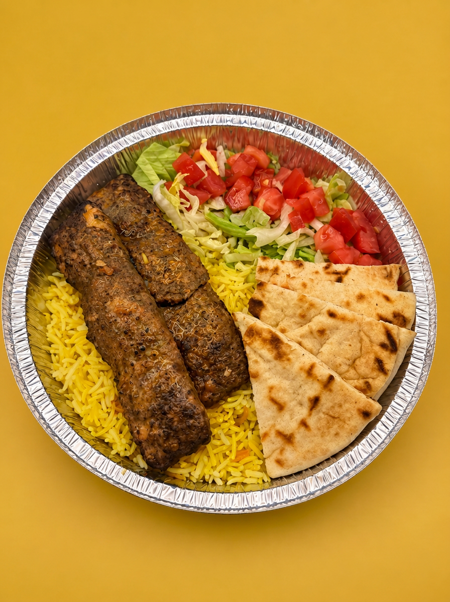 Beef Kebab Platter